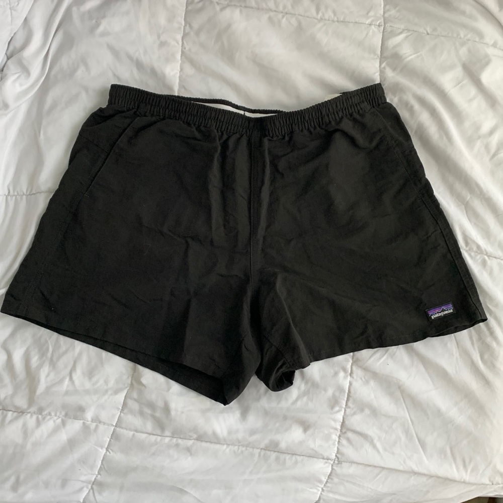 Patagonia 5” Black Baggie Shorts